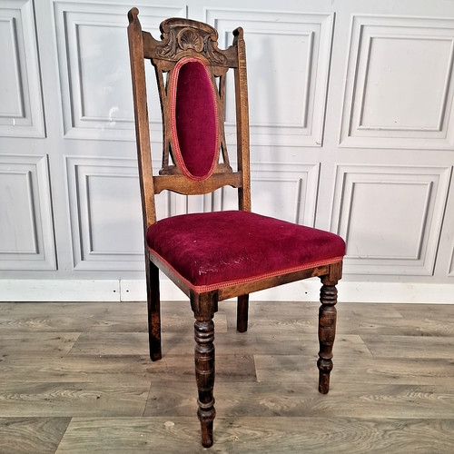 Antique oak dining - antique, chair