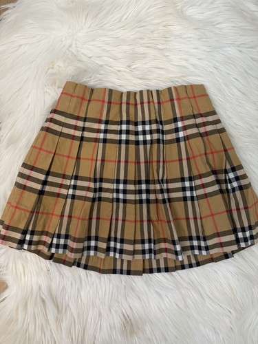 Burberry pleated skirt with - skirt,
