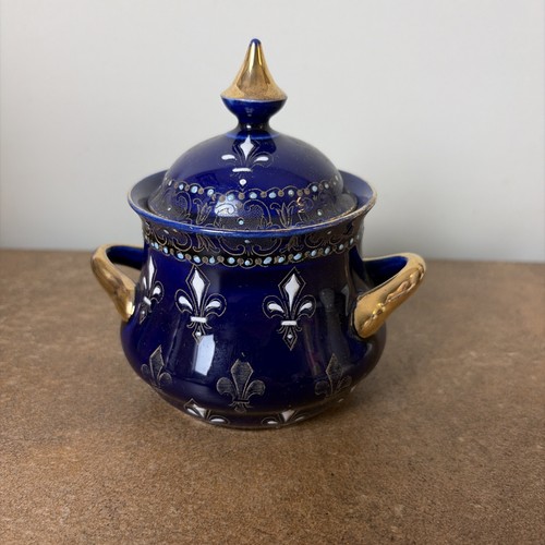 Antique edwardian cobalt blue - antique,