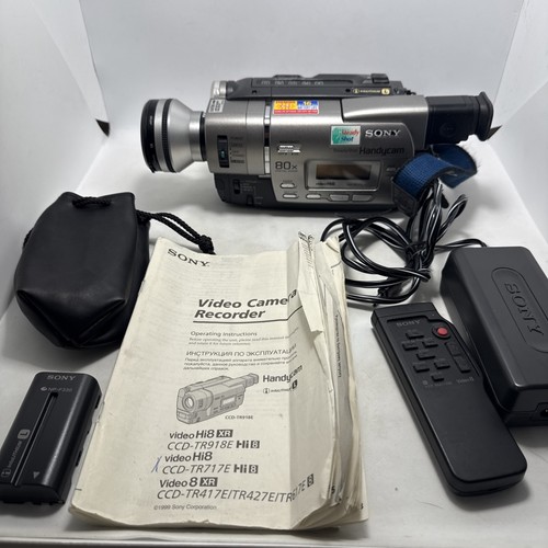 Sony handycam ccd tr717e - sony, ccd-tr717e