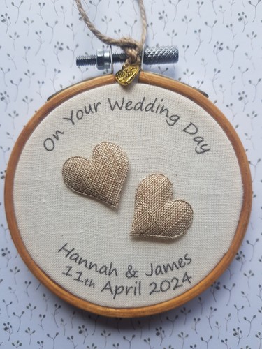 Handmade personalised hanging - handmade,