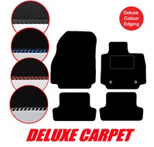 To Fit Renault Clio 2013 Onward Tailored Car Mats Carpet & Edgings with clips
