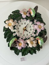 Lovely Hummingbird Wall Clock