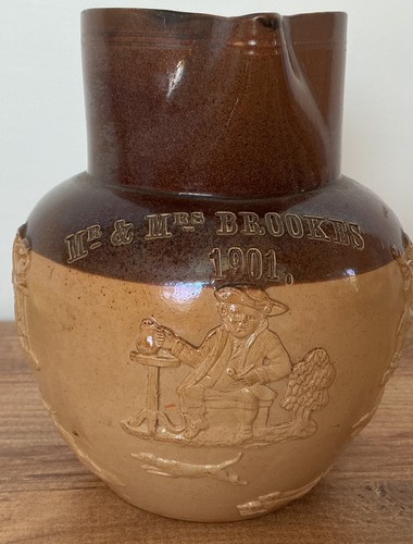 Royal doulton lambeth salt - doulton,
