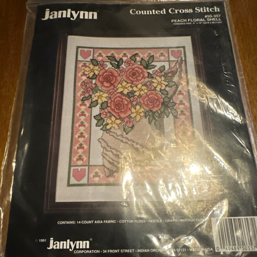 Janlynn counted cross stitch - cross,