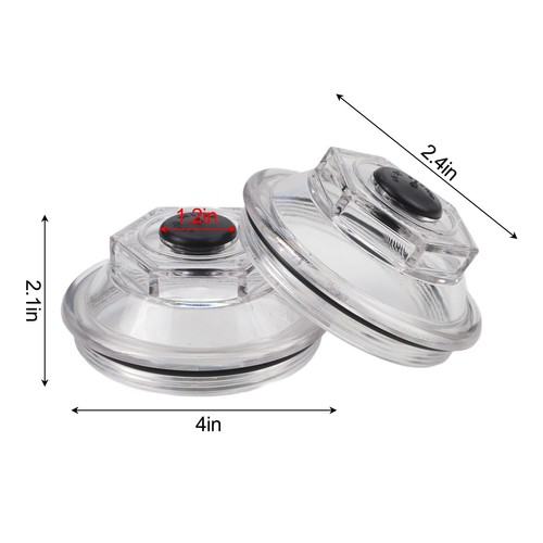 Trailer axle oil lids - oil, kit