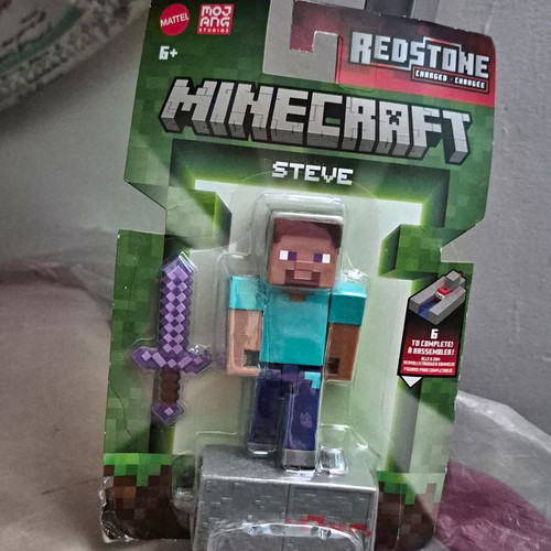 Mattel minecraft steve - minecraft,