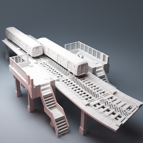 28mm cyberpunk elevated - cyberpunk,