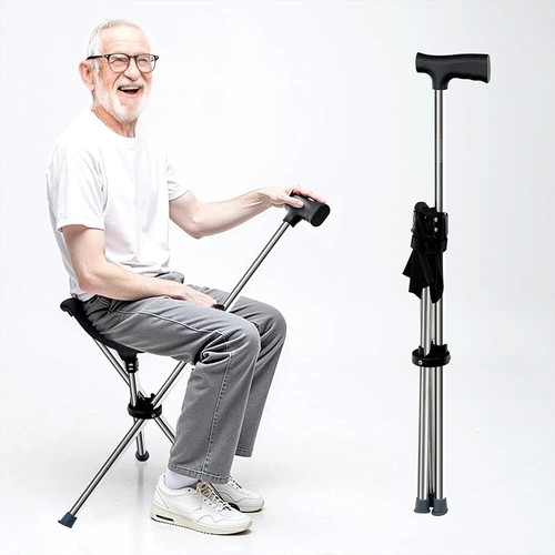 Folding walking stick - stick, with