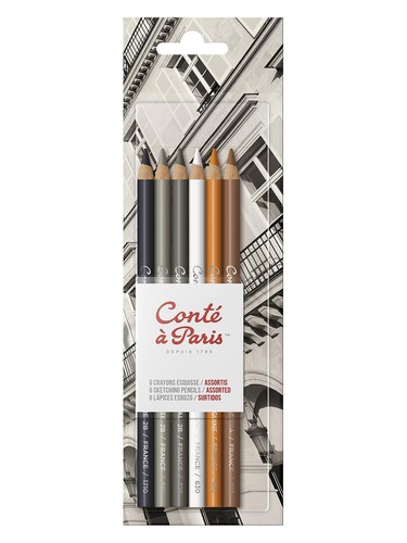 Conte pencil sets - conte,