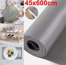 6M Non-Slip Draw Mat Shelf Liner Cabinet Storage Pad Kitchen Cupboard Drawer Mat