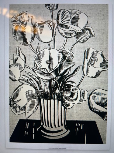 Roy lichtenstein flowers - lichtenstein:, "flowers