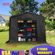 8' x 8' x 8' Shed Storage Shed