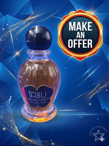 Vintage tabu eau cologne - vintage, de