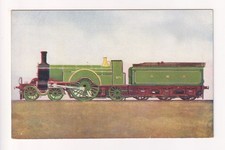 The Great Northern Railway (GNR) - Passenger Locomotive No. 1 - old postcard
