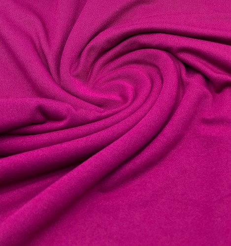 Plain magenta viscose elastane - magenta,