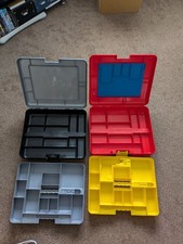 Meccano Carry Cases Good Used Condition