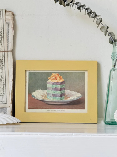 Framed antique victorian - framed,