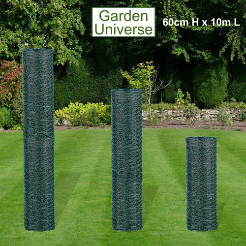Chicken wire pvc coated green - wire,