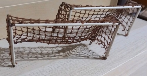 1950s subbuteo goals wire - subbuteo,