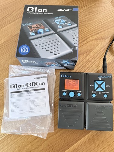 Zoom g1on effects pedal with - g1on,