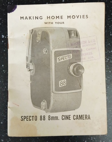 Vintage specto cine - specto, camera