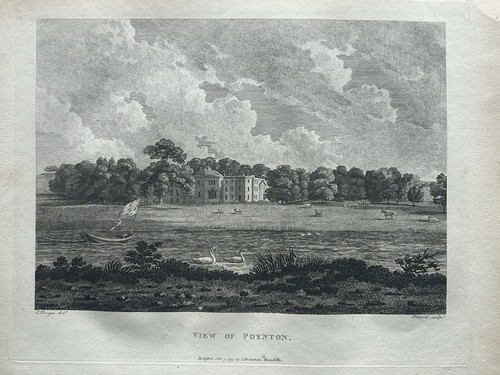 1795 view poynton hall - of,