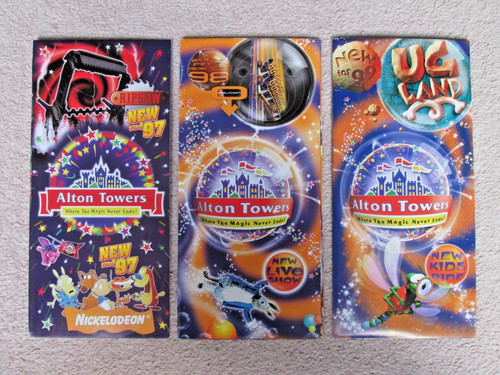 Alton towers 1997 1998 1999 - alton,