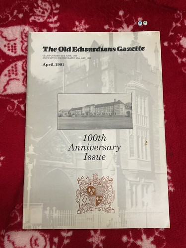 The old edwardians gazette - old,
