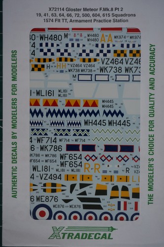 Xtradecal 72114 high - 1/72,
