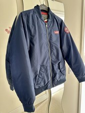 Levi's Boys Bomber Jacket Size XL 13-15 Years 158-170cm Navy Blue 