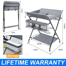 Folding Baby Changing Unit