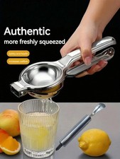 Stainless Steel Manual Citrus Juicer Hand Press for Lemon Orange Fruit Uk | Ebay