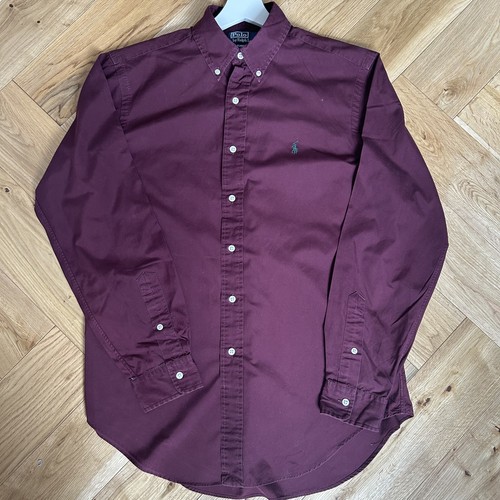 Ralph lauren burgundy shirt - burgundy,