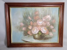 Oil Painting Framed Still Life