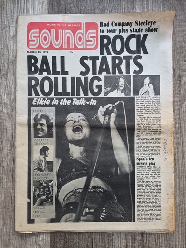 Sounds newspaper 1974 - sounds, 23.04.1974