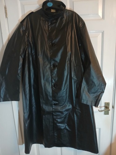 Mens black pvc - black,