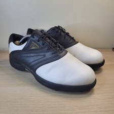 Etonic Drylite 200 Golf Shoes - Men's UK 7 - Black/White - Spikeless Comfort