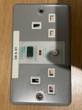 Windsor ProTEC 13A Passive 30mA Type A twin RCD Socket Metal