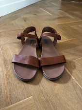 Steve Madden Women’s Tan Leather Sandals Size UK 6.5  (EU 40)