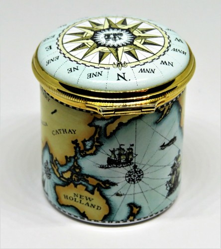 Halcyon days enamel - enamel, box