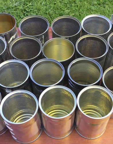 Empty tin cans arts - cans,