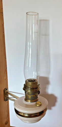 Aladdin kerosene brass wall - aladdin,