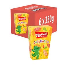 6x Maynards Bassetts Jelly Babies Sweets Carton 350g