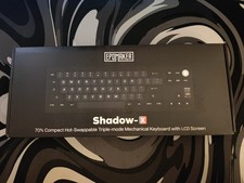Opened Never Used - Epomaker Shadow-X Gateron Yellow Pro Mechanical Keyboard