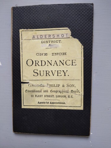 Antique map aldershot and - of,