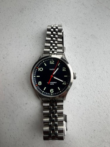 Vaer navy solar watch 40mm - c5,