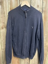 Gant Men's Full Zip Grey