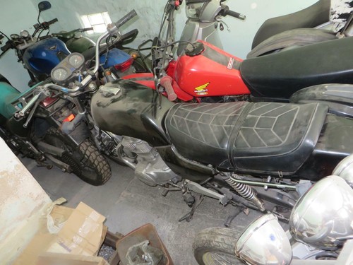 Honda 400 tank ignition - honda,