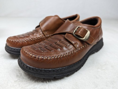 Scholl leather slip - scholl's, slip-on